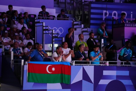 Paris-2024: Murad Allahverdiyev 1/4 final döyüşünü keçirib - VİDEO - FOTO