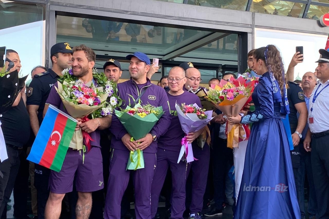 Welcoming ceremony of Azerbaijan's Olympic champions - PHOTO - VIDEO