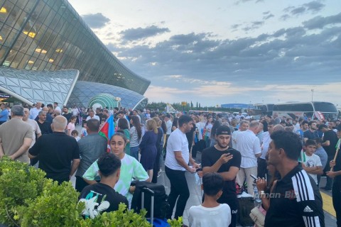 Welcoming ceremony of Azerbaijan's Olympic champions - PHOTO - VIDEO