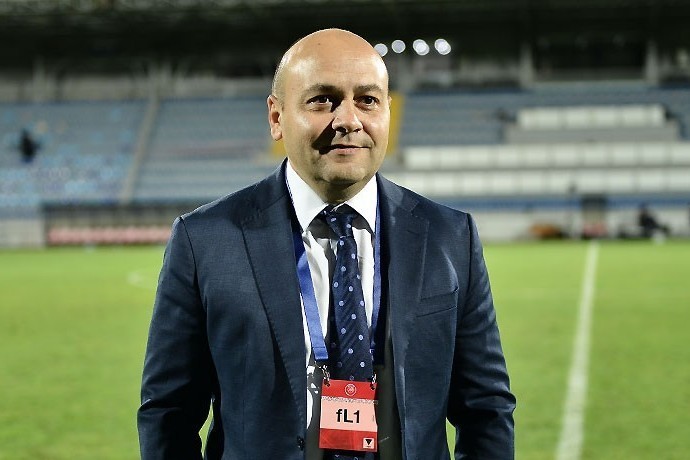 Официальный представитель АФФА на матче Лиги Европы