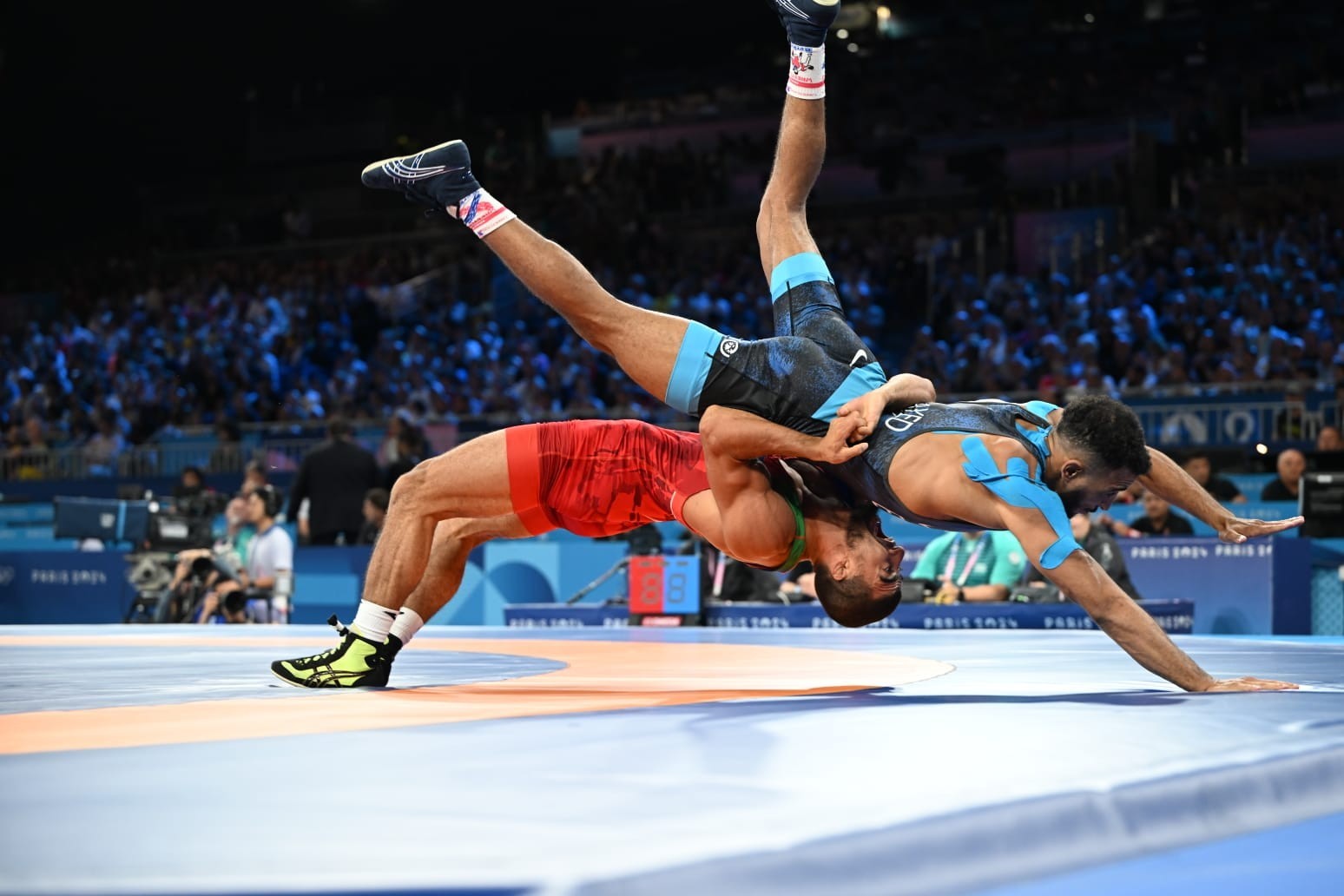 Olympic Games: Hasrat Jafarov wrestles for bronze - VIDEO - PHOTO