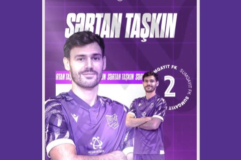 "Сумгаит" подписал контракт с Сертаном Ташкыном