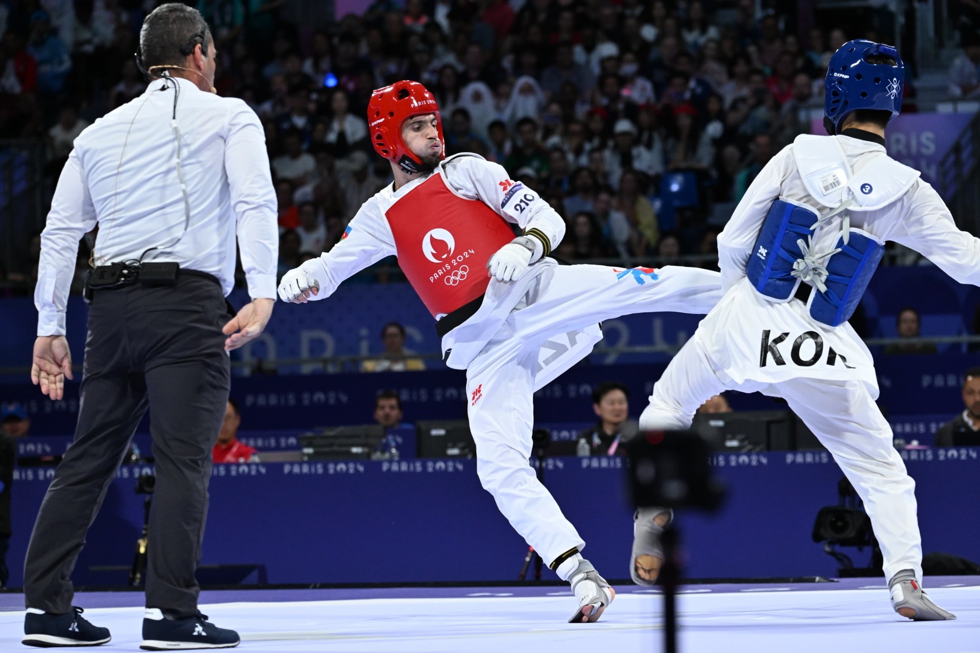 Finalda zədələnən Qaşım Maqomedov Olimpiadada gümüş medal qazanıb - FOTO - VİDEO