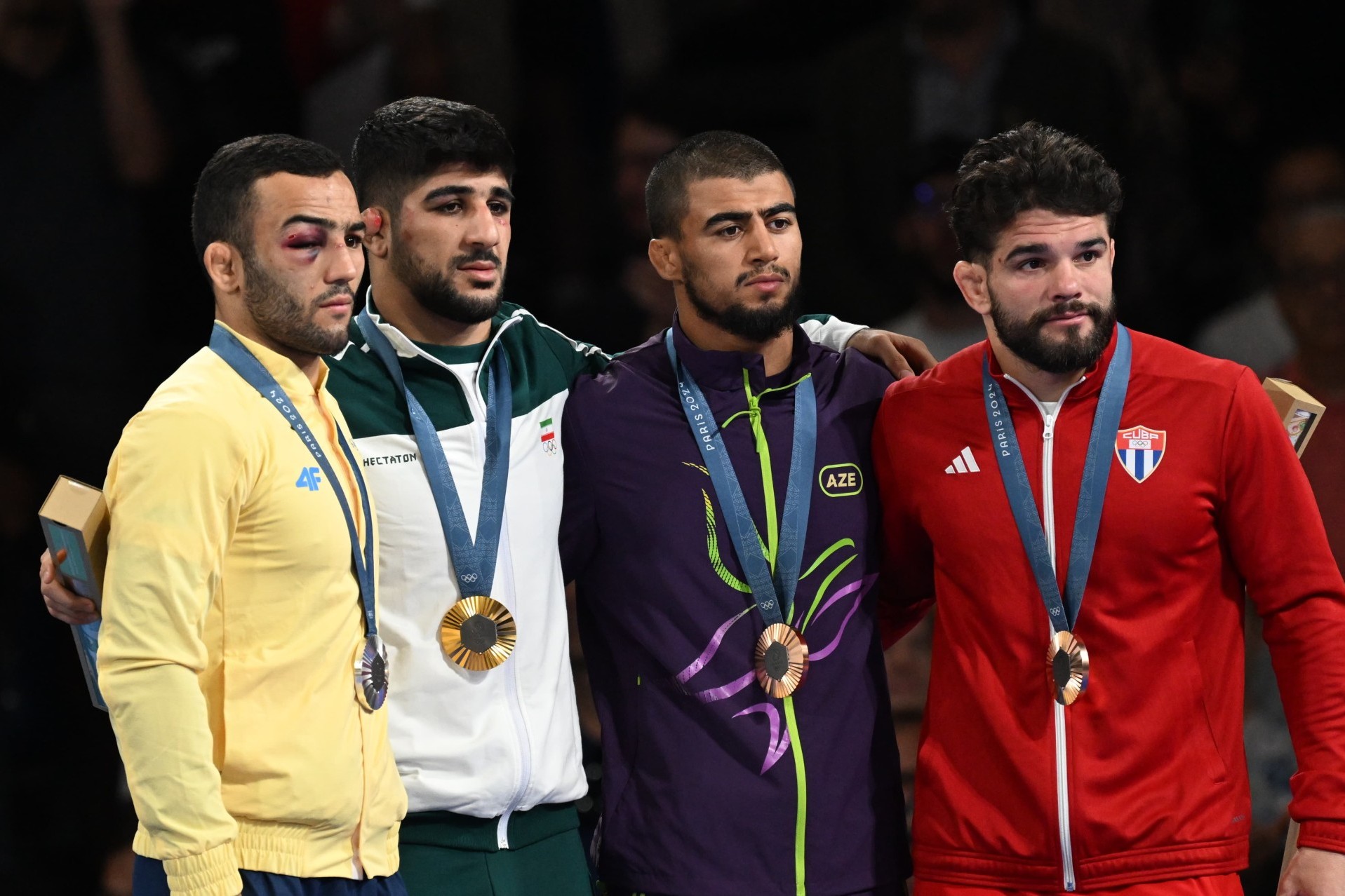 Paris-2024: Həsrət Cəfərov mükafatlandırılıb - FOTO