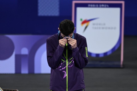 Paris-2024: Qaşım Maqomedov mükafatlandırılıb - FOTO - VİDEO