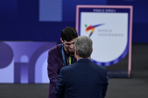 Paris-2024: Qaşım Maqomedov mükafatlandırılıb - FOTO - VİDEO