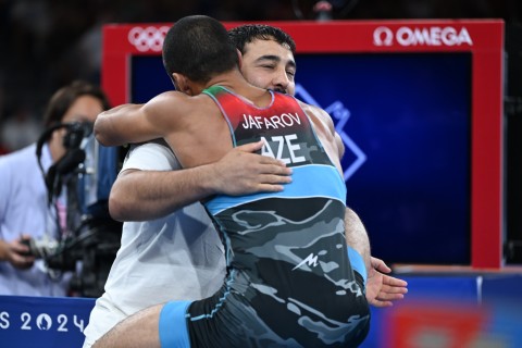 Olympic Games: Hasrat Jafarov clinches bronze - PHOTO
