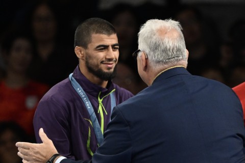 Paris-2024: Həsrət Cəfərov mükafatlandırılıb - FOTO