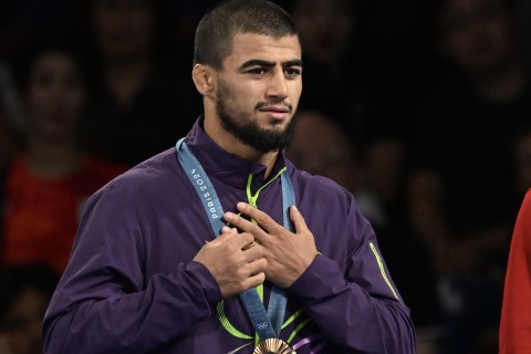 Paris-2024: Həsrət Cəfərov mükafatlandırılıb - FOTO