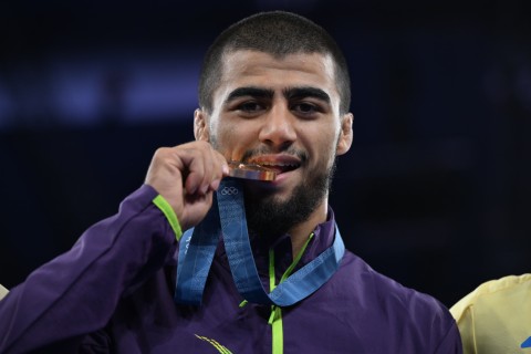 Paris-2024: Həsrət Cəfərov mükafatlandırılıb - FOTO