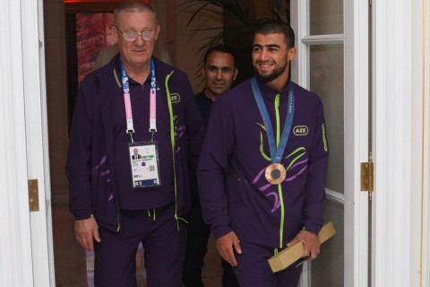 Paris-2024: Olimpiya Evində idmançılarımızın qələbəsinə həsr olunan görüş - FOTO - VİDEO