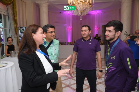 Paris-2024: Olimpiya Evində idmançılarımızın qələbəsinə həsr olunan görüş - FOTO - VİDEO