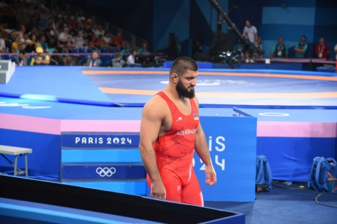 Paris-2024: Giorgi Meşvildişvili bürünc uğrunda güləşəcək - FOTO - VİDEO