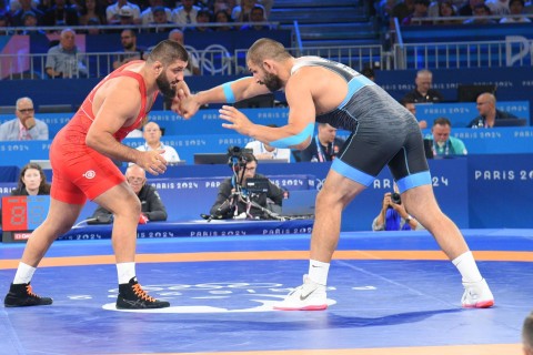 Paris-2024: Giorgi Meşvildişvili bürünc uğrunda güləşəcək - FOTO - VİDEO
