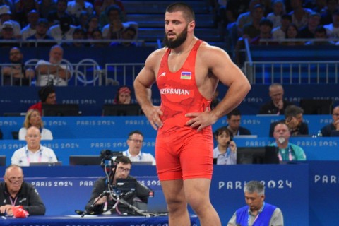 Paris-2024: Giorgi Meşvildişvili bürünc uğrunda güləşəcək - FOTO - VİDEO
