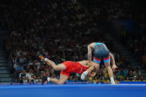Paris-2024: Maqomedxan bürünc medal uğrunda güləşəcək - FOTO - VİDEO