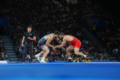 Paris-2024: Maqomedxan bürünc medal uğrunda güləşəcək - FOTO - VİDEO