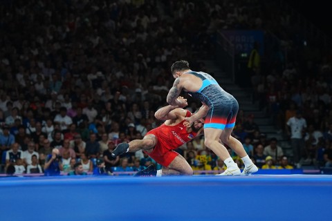 Paris-2024: Maqomedxan bürünc medal uğrunda güləşəcək - FOTO - VİDEO