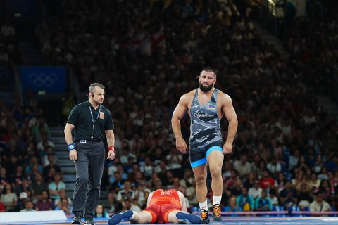 Paris-2024: Meşvildişvili bürünc medal qazanıb - FOTO