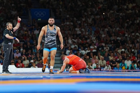 Paris-2024: Meşvildişvili bürünc medal qazanıb - FOTO