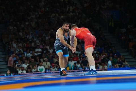 Paris-2024: Meşvildişvili bürünc medal qazanıb - FOTO