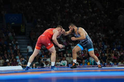 Paris-2024: Meşvildişvili bürünc medal qazanıb - FOTO