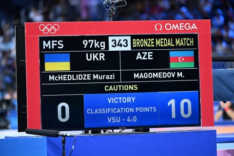 Paris 2024: Magomedkhan Magomedov won a bronze medal - PHOTO - VIDEO