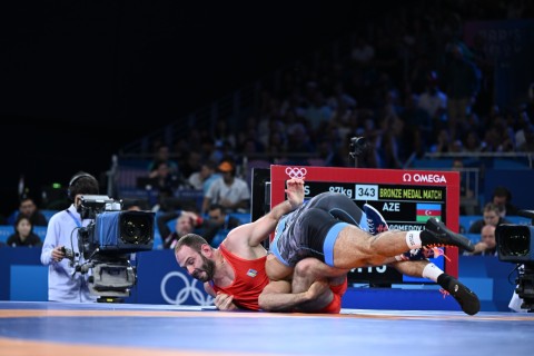Paris 2024: Magomedkhan Magomedov won a bronze medal - PHOTO - VIDEO