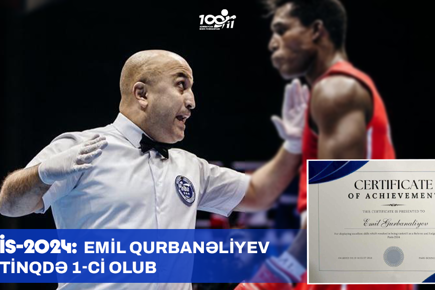 Эмиль Гурбаналиев избран самым рейтинговым судьей Парижа-2024