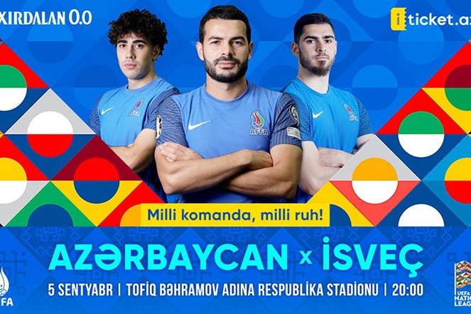 Tickets for the Azerbaijan-Sweden match are on sale
