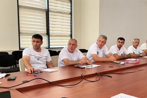 В Габале прошел курс по волейболу для тренеров - ФОТО