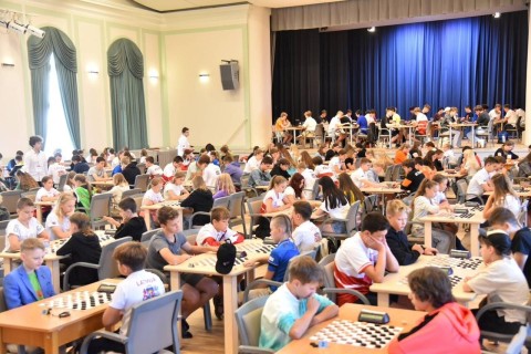 Azerbaijani checkers won silver - PHOTO