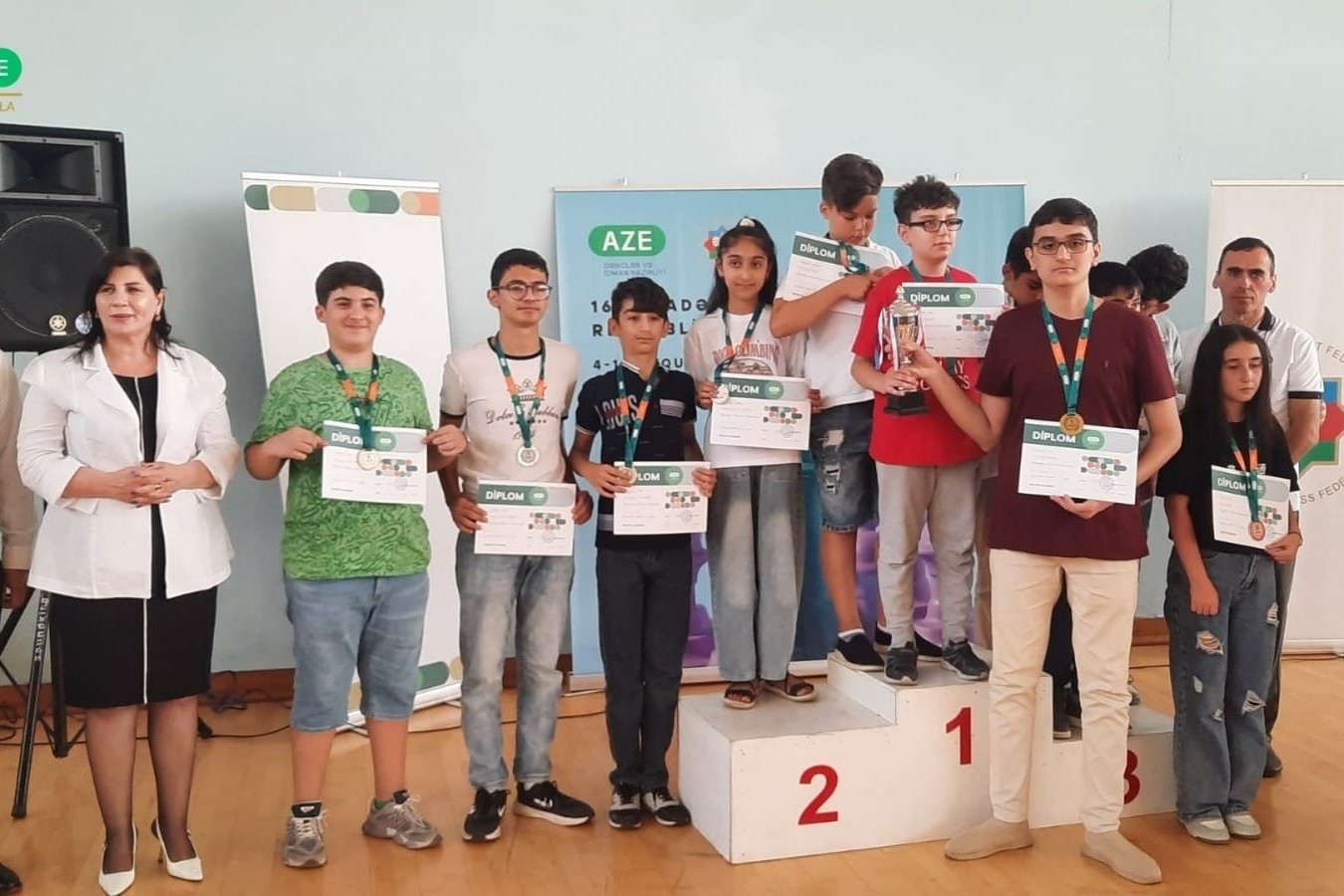 The winners of the Junior Chess Olympiad have been determined - PHOTO