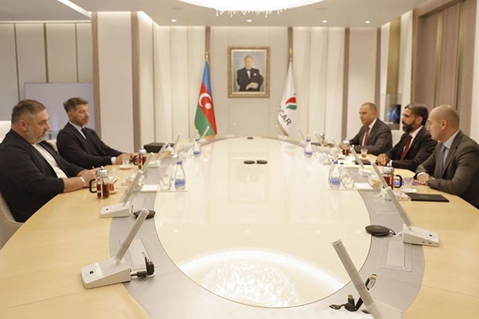 Rovshan Najaf met with the president of the Georgian Football Federation - PHOTO