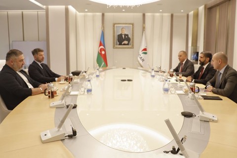 Rovshan Najaf met with the president of the Georgian Football Federation - PHOTO
