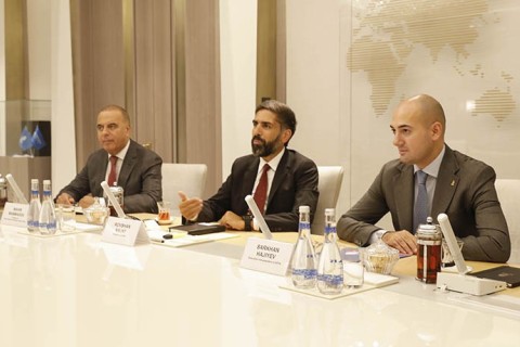 Rovshan Najaf met with the president of the Georgian Football Federation - PHOTO