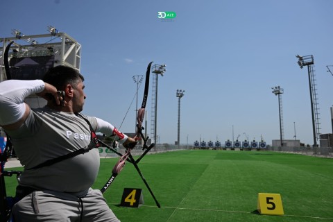 Kamandan oxatma üzrə Azərbaycan çempionatının açılış mərasimi keçirilib - FOTO