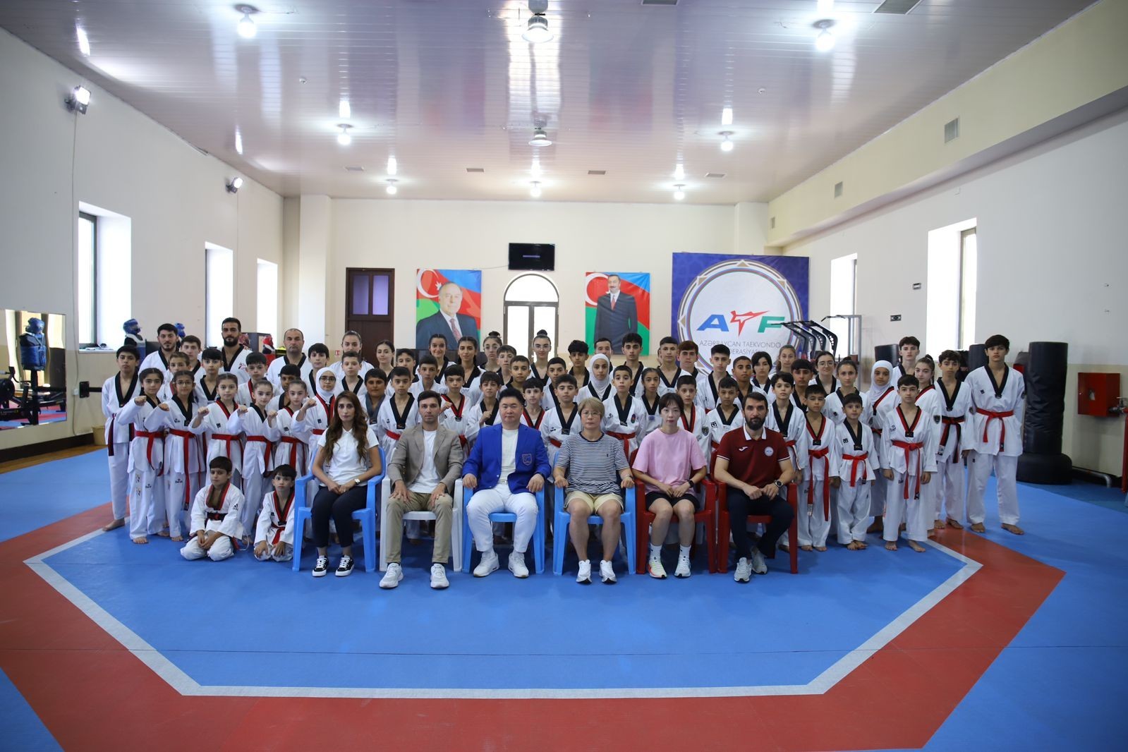 Taekvondoda dan imtahanı - FOTO