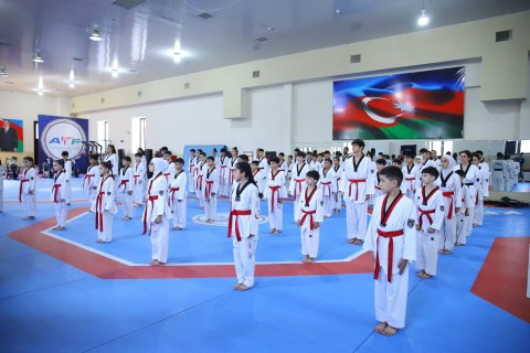 Taekvondoda dan imtahanı - FOTO