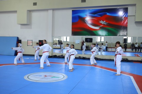 Taekvondoda dan imtahanı - FOTO