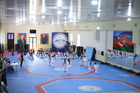 Taekvondoda dan imtahanı - FOTO