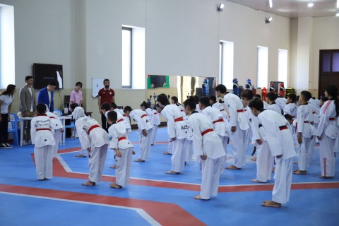 Taekvondoda dan imtahanı - FOTO
