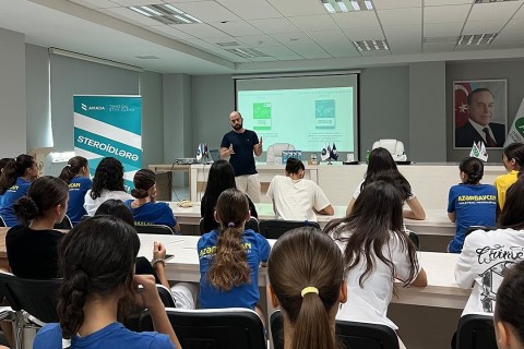 AMADA voleybolçulara maarifləndirmə seminarı keçib - FOTO