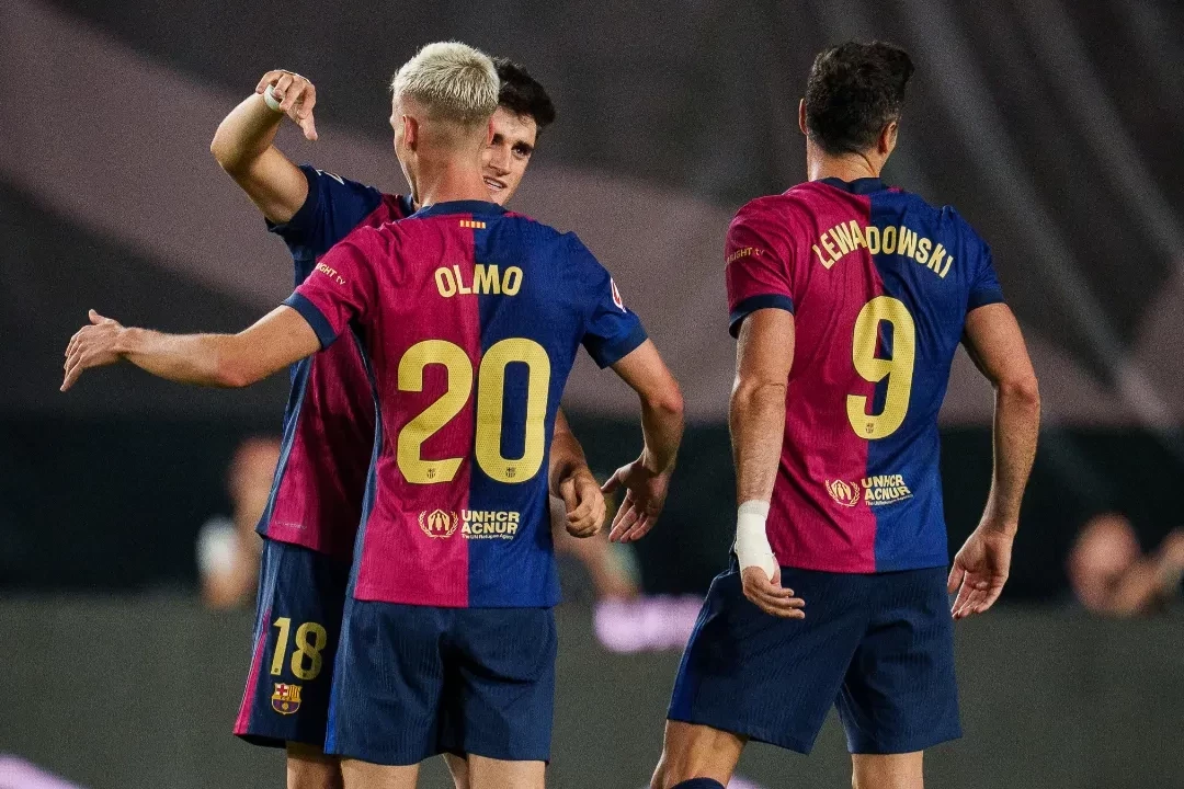 7-goal victory over Barcelona, ​​Valencia's first point