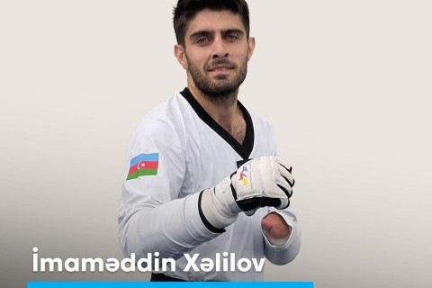 Первый вице-президент Мехрибан Алиева поздравила Имамеддина Халилова, завоевавшего золотую медаль на Паралимпийских играх - ФОТО
