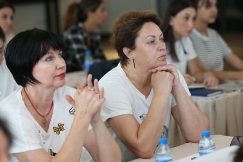 Bədii gimnastika üzrə məşqçilik və hakimlik seminarında 2-ci gün - FOTO