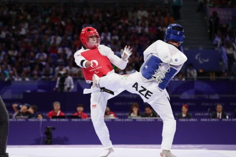 Paris 2024: Abuzarli finished his speech - PHOTO