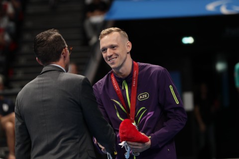 Paris 2024: Azerbaijani swimmer won silver - PHOTO