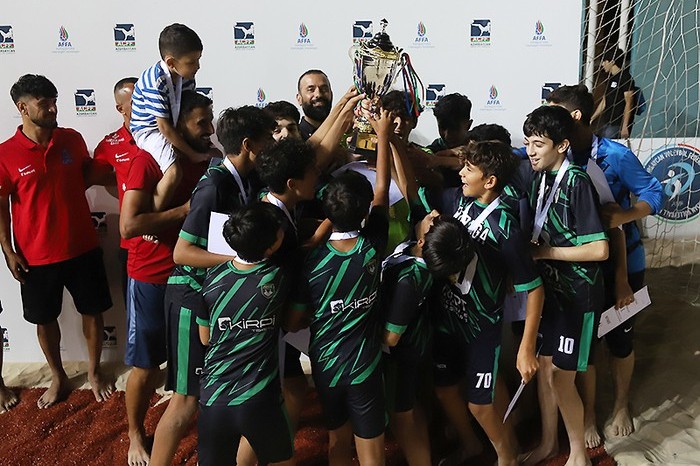 Çimərlik futbolunda qaliblər müəyyənləşib - FOTO