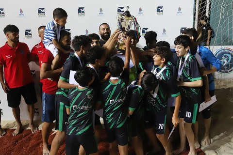 Çimərlik futbolunda qaliblər müəyyənləşib - FOTO
